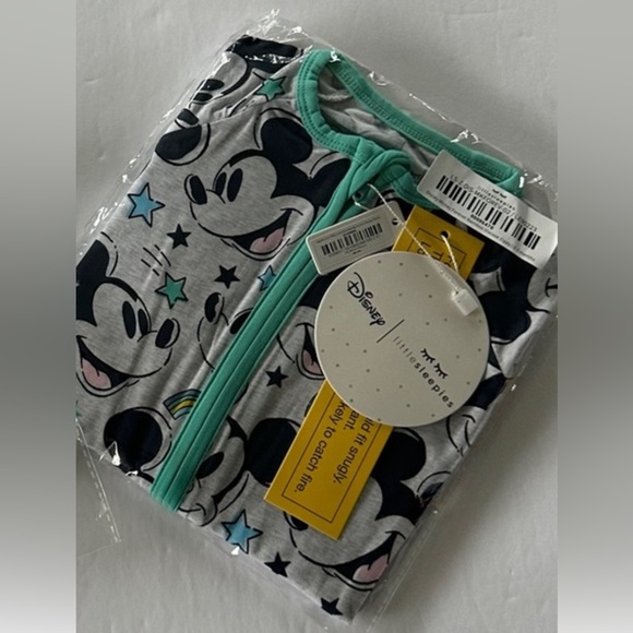 Little Sleepies Other - Little Sleepies Zippy Mickey Forever New Disney Teal 0-3m